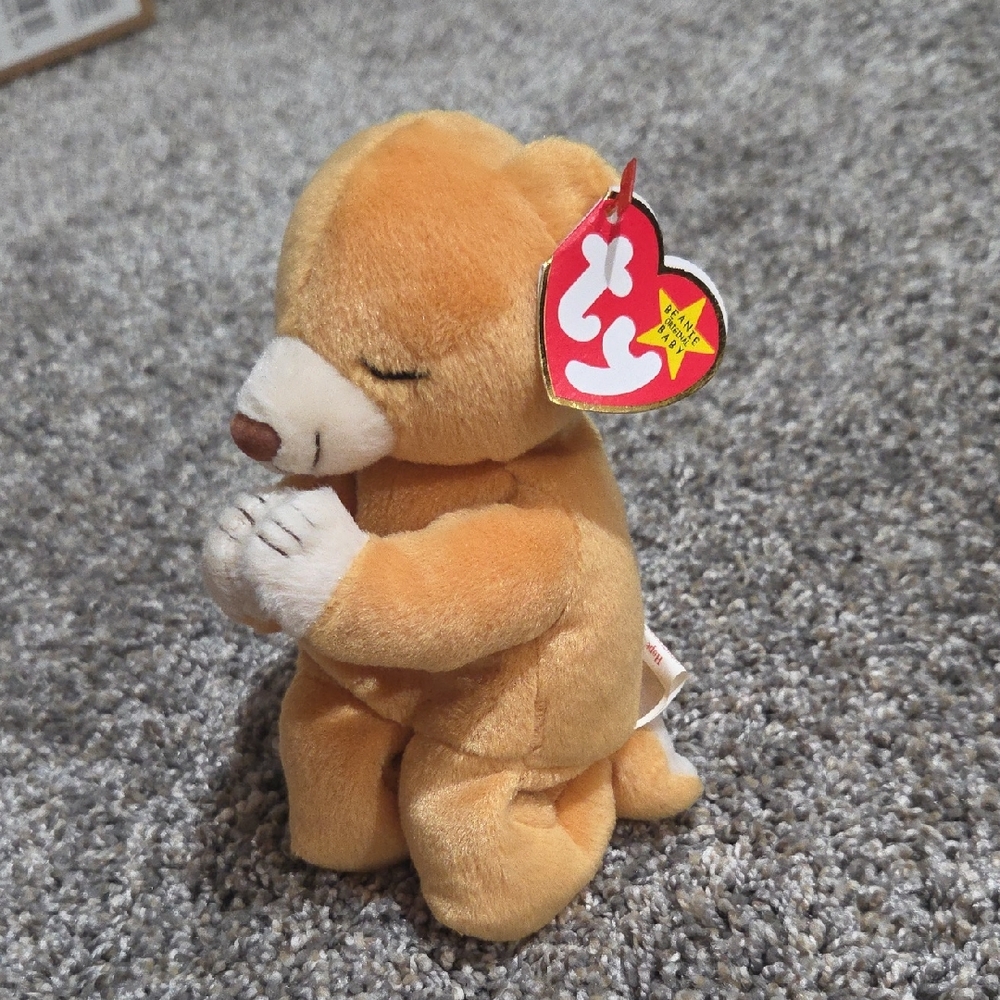 Ty Beanie Babies Hope Prayer Bear - Christian